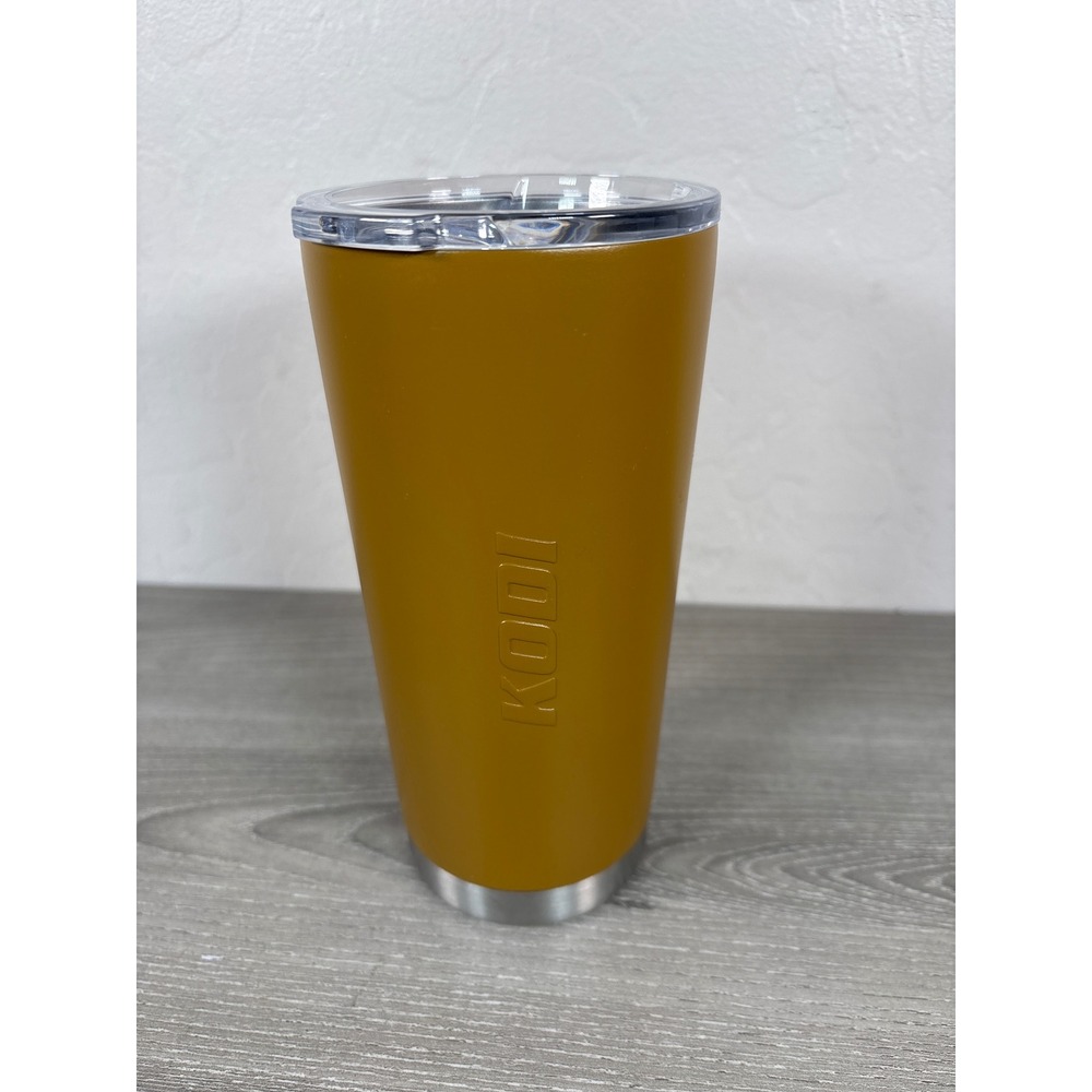 Kodi Stainless Steel‎ Vacuum Insulated Tumbler with Lid Mustard Yellow 20oz